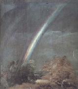 John Constable Landscape with Two Rainbows (mk10) oil on canvas